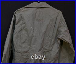 WWII U. S. Army Herringbone Twill HBT Mechanic Tanker Coveralls 13 Star Buttons