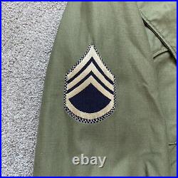 WWII U. S Army M-1943 M1943 Field Jacket 1st Version 36 L Original Authentic