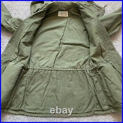 WWII U. S Army M-1943 M1943 Field Jacket 1st Version 36 L Original Authentic