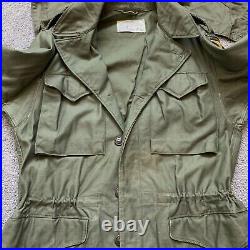 WWII U. S Army M-1943 M1943 Field Jacket 1st Version 36 L Original Authentic