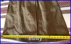 WWII U. S. Army M1939 Wool Overcoat with Liner Corporal Rank OD Wool Vintage WWII U. S. Army M1939 Wool Overcoat with Liner Corporal Rank OD Wool Vintage