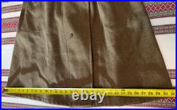 WWII U. S. Army M1939 Wool Overcoat with Liner Corporal Rank OD Wool Vintage WWII U. S. Army M1939 Wool Overcoat with Liner Corporal Rank OD Wool Vintage