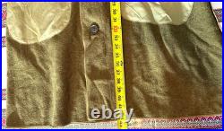 WWII U. S. Army M1939 Wool Overcoat with Liner Corporal Rank OD Wool Vintage WWII U. S. Army M1939 Wool Overcoat with Liner Corporal Rank OD Wool Vintage