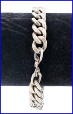 WWII U. S. Army Officer Group Named Silver ID Bracelet, Monogrammed Box & Isignia