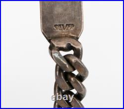 WWII U. S. Army Officer Group Named Silver ID Bracelet, Monogrammed Box & Isignia