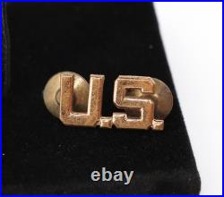 WWII U. S. Army Officer Group Named Silver ID Bracelet, Monogrammed Box & Isignia