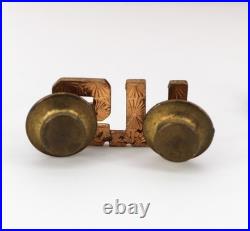 WWII U. S. Army Officer Group Named Silver ID Bracelet, Monogrammed Box & Isignia