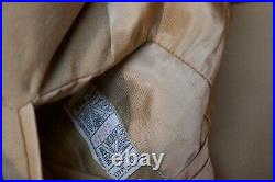 WWII U. S. Army Officers Class A Uniform Coat Jacket Summer Khaki'Clipper Craft