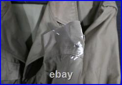 WWII U. S. Army USAAF M1943 Field Jacket Size 40R Wartime Issue M43 with Drawstring