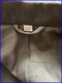 WWII US 1st Army Ike Jacket Uniform WW2 Sz 40R First Sergeant Coat Tunic WWII US 1st Army Ike Jacket Uniform WW2 Sz 40R First Sergeant Coat Tunic