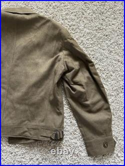 WWII US 1st Army Ike Jacket Uniform WW2 Sz 40R First Sergeant Coat Tunic WWII US 1st Army Ike Jacket Uniform WW2 Sz 40R First Sergeant Coat Tunic