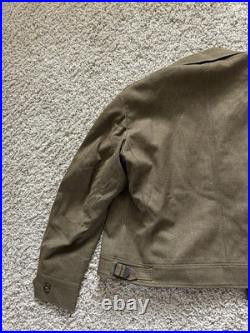 WWII US 1st Army Ike Jacket Uniform WW2 Sz 40R First Sergeant Coat Tunic WWII US 1st Army Ike Jacket Uniform WW2 Sz 40R First Sergeant Coat Tunic