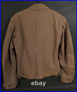 WWII US 3rd Army T/4 Technician Fourth Grade Ike Jacket Field Wool 1944 Size 38L