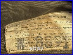 WWII US 3rd Army T Technician Fourth Grade Jacket Field Wool 1945 Size 36R