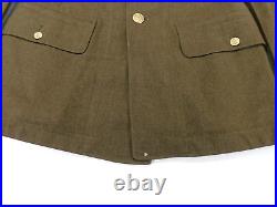 WWII US 6th Army Green Coat 40 Port of Embarkation Ruptured Duck Jacket Uniform