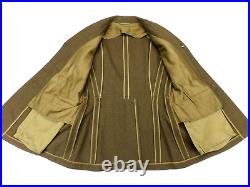 WWII US 6th Army Green Coat 40 Port of Embarkation Ruptured Duck Jacket Uniform