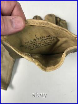 WWII US ARMY Airborne Engineers Demolition Leather gloves