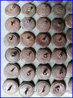 WWII US ARMY BUTTONS 100pcs