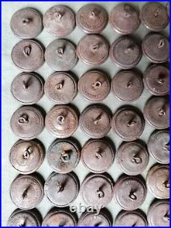 WWII US ARMY BUTTONS 100pcs