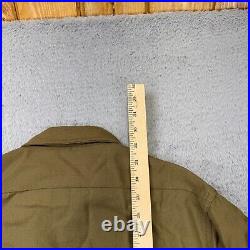 WWII US ARMY M1937 M37 WOOL ENLISTED & NCO COMBAT FIELD SHIRT 15-35 medium