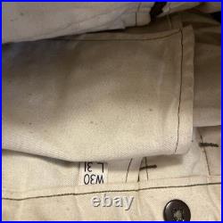 WWII US ARMY Original 11th Airborne Division IKE JACKET, PANTS Set Size 36 R