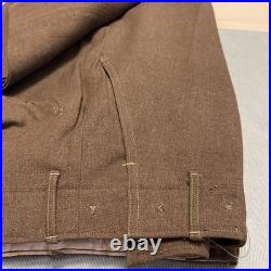WWII US ARMY Original 11th Airborne Division IKE JACKET, PANTS Set Size 36 R