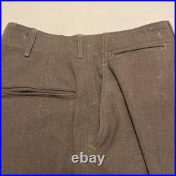 WWII US ARMY Original 11th Airborne Division IKE JACKET, PANTS Set Size 36 R