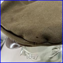 WWII US American Army Air Corps Enlisted Man Service Crusher Visor Cap WW2 RARE