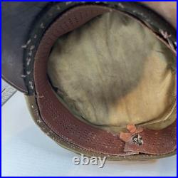 WWII US American Army Air Corps Enlisted Man Service Crusher Visor Cap WW2 RARE