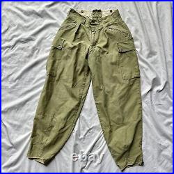 WWII US Army 10th Mountain Trousers Pants Original