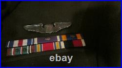 WWII US Army 15th Air Force Pilot Uniform 97th Bomb Group Medal Unit History WIA