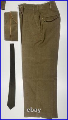WWII US Army 1st Cavalry Ike Jacket Uniform 1940's (SSG)(ROKPUC) 9th Corps
