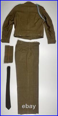 WWII US Army 1st Cavalry Ike Jacket Uniform 1940's (SSG)(ROKPUC) 9th Corps WWII US Army 1st Cavalry Ike Jacket Uniform 1940's (SSG)(ROKPUC) 9th Corps