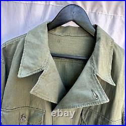 WWII US Army 1st Pattern HBT Jacket Size 46