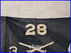 WWII US Army 28th Infantry Regiment A Co Regimental Guidon Flag Swallow Tail