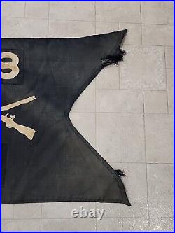 WWII US Army 28th Infantry Regiment A Co Regimental Guidon Flag Swallow Tail