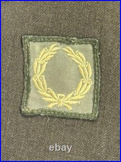 WWII US Army 43rd Infantry Division Ike Jacket Uniform Set Corporal Rank