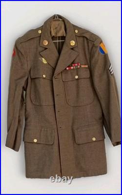 WWII US Army 45th Infantry Division (Thunderbird) Enlisted Man's Service