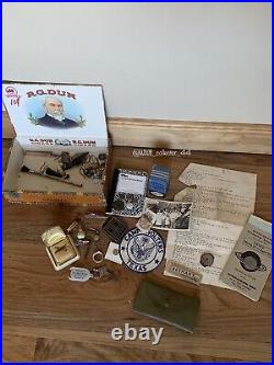 WWII US Army 518th Quartermaster Suitcase Grouping Huge Lot Camp Wolters Texas