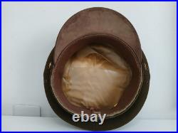 WWII US Army & AAF Army Air Force Officer Visor Hat Cap Size 7 1/8 original