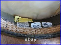 WWII US Army & AAF Army Air Force Officer Visor Hat Cap Size 7 1/8 original