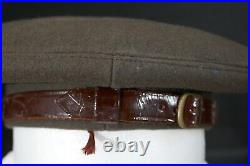 WWII US Army AAF Enlisted Service Visor Hat Cap'High Grade Superior Quality' VG