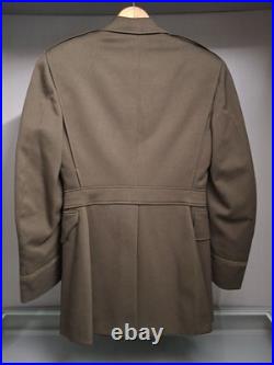 WWII US Army ASF Officer Uniform Group Named ELFERT Dec 1943 Coat & Shirt