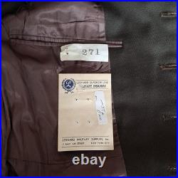 WWII US Army ASF Officer Uniform Group Named ELFERT Dec 1943 Coat & Shirt