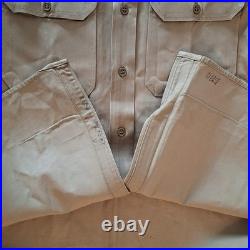 WWII US Army ASF Officer Uniform Group Named ELFERT Dec 1943 Coat & Shirt WWII US Army ASF Officer Uniform Group Named ELFERT Dec 1943 Coat & Shirt