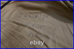 WWII US Army Advance Sector T/4 Jacket Field Wool OD Ike 1944 Sz 38L'F. REUM