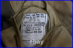 WWII US Army Advance Sector T/4 Jacket Field Wool OD Ike 1944 Sz 38L'F. REUM