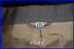 WWII US Army Advance Sector T/4 Jacket Field Wool OD Ike 1944 Sz 38L'F. REUM