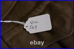 WWII US Army Advance Sector T/4 Jacket Field Wool OD Ike 1944 Sz 38L'F. REUM