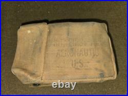 WWII US Army Aeronautics First Aid Kit with Contents